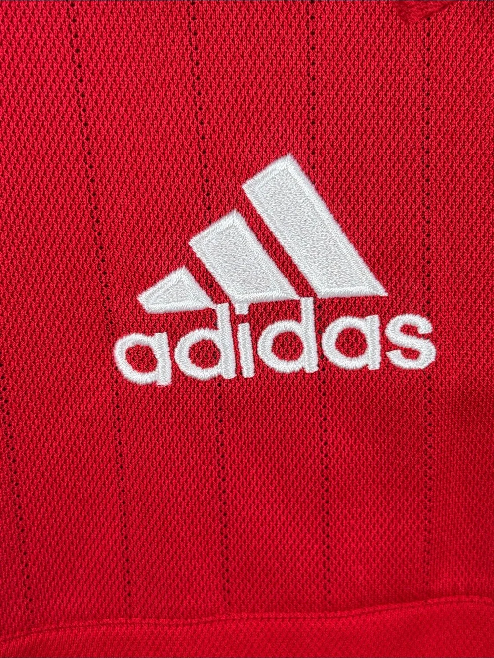Adidas Climalite Polo Set Red Blue Medium Athletic Soccer Training Shirts